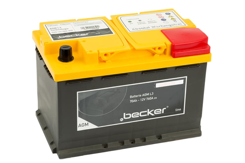 Starterbatterie von f.becker