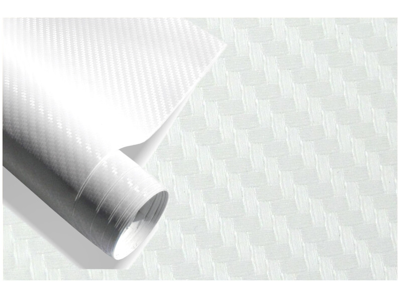 wei�e Carbon-Folie