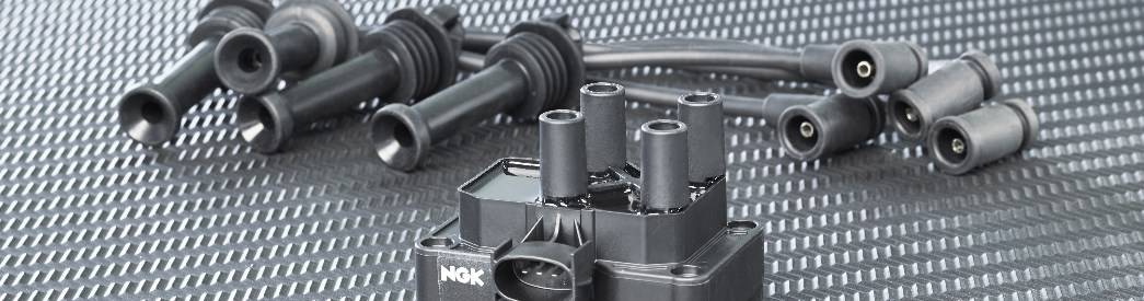 Zündspule und Zündkabel von NGK