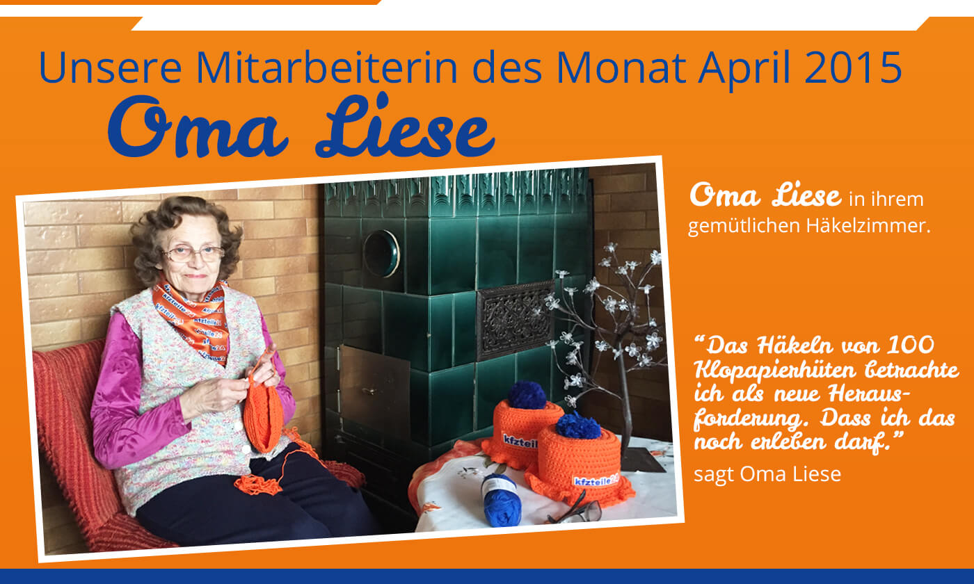 Aprilaktion 2015 ? Der Klopapierhut, Vorderansicht