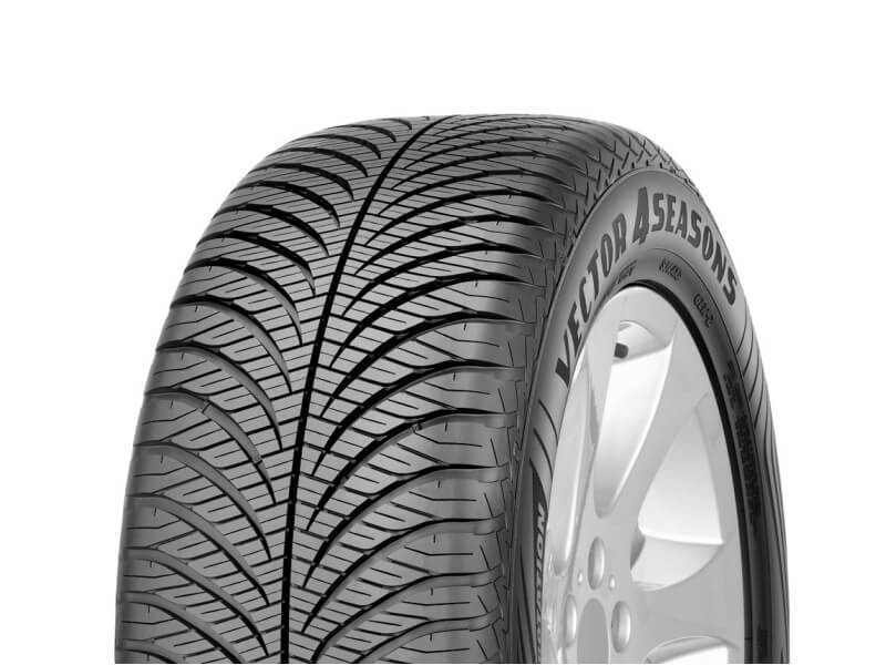 ein Ganzjahresreifen von Goodyear ein Ganzjahresreifen von Goodyear