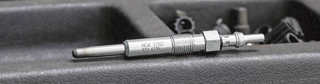 Die Glühkerzen sind eine Kaltstarthilfe für den Dieselmotor. Glühkerze wechseln