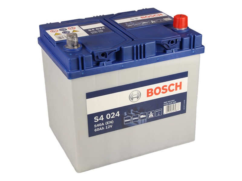Bosch S4 Starterbatterie 60Ah 540A Blei-Kalzium