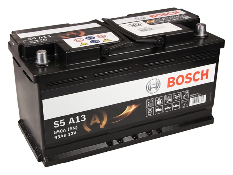 Bosch S5A Starterbatterie AGM 12V 95Ah 850A