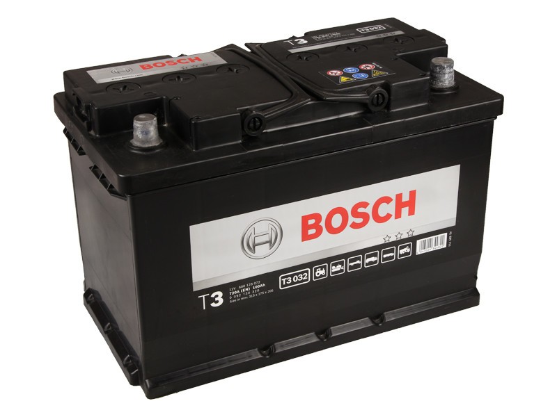 Bosch T3 Starterbatterie 12V 100Ah 720A