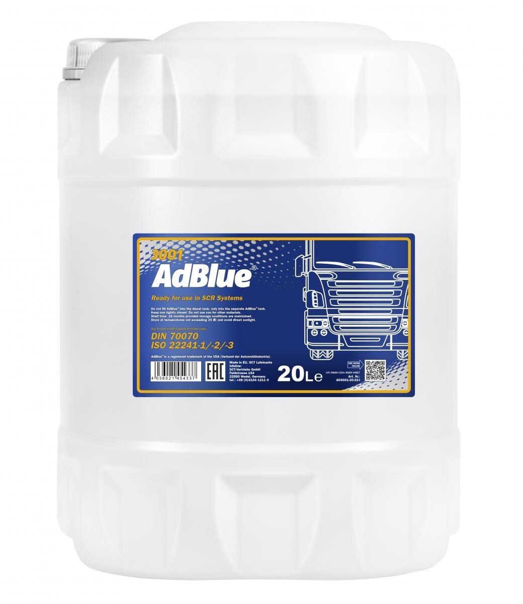 MANNOL AdBlue Harnstoffl&ouml;sung 20 Liter Kanister