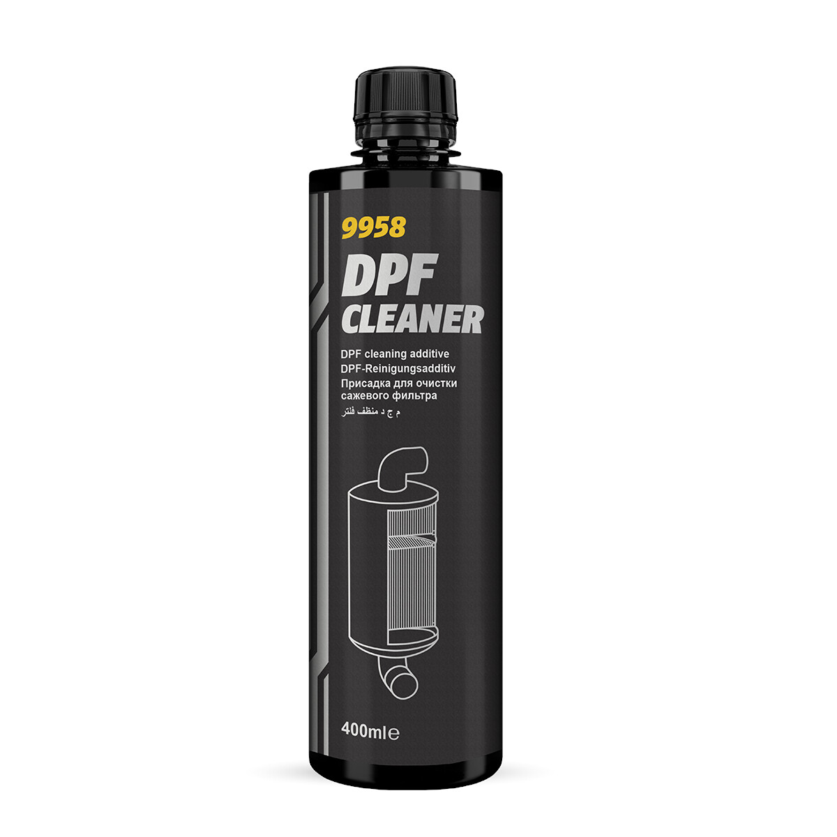 MANNOL DPF Cleaner 400 ml zur Partikelfilterreinigung
