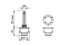 BOSCH D4S Xenon HID 35 W (1 Stück), Art.-Nr. 1 987 302 906