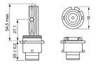 BOSCH D2S Xenon White HID 35 W (1 St�ck), Art.-Nr. 1 987 302 910