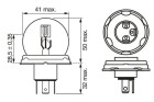 BOSCH R2 Trucklight 55/50 W (1 Stück), Art.-Nr. 1 987 302 421