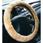 cartrend Lenkradh�lle Lammfell beige, Art.-Nr. 75388