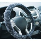 cartrend Lenkradh�lle Lammfell grau, Art.-Nr. 75389