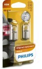 PHILIPS Gl�hlampe, Blinkleuchte "R5W BA15s (2 Stk.)", Art.-Nr. 12821B2