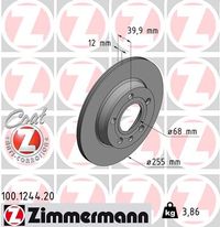 Bremsscheibe 'COAT Z'