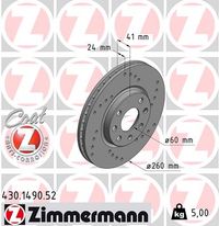 Bremsscheibe 'SPORT-BREMSSCHEIBE COAT Z'